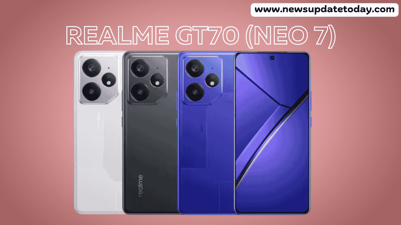 Realme GT70 (Neo 7) A 2025 Mid-Range Powerhouse with a 7000mAh battery