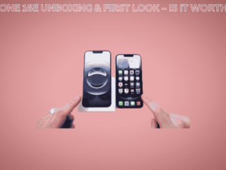iPhone 16E Unboxing & First Look – Is It Worth It?